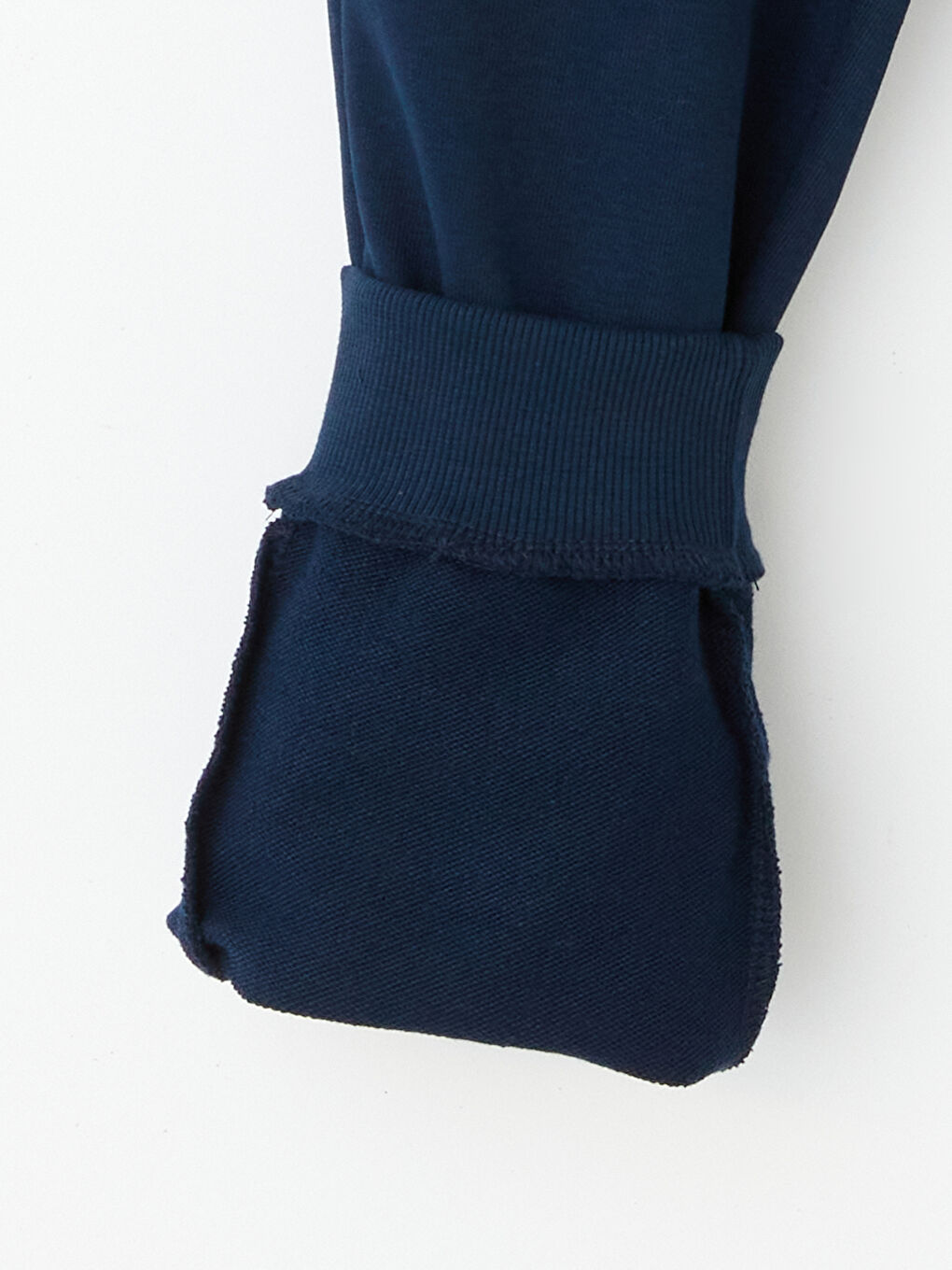 Lacivert Beli Lastikli Erkek Çocuk Jogger Eşofman Altı-2