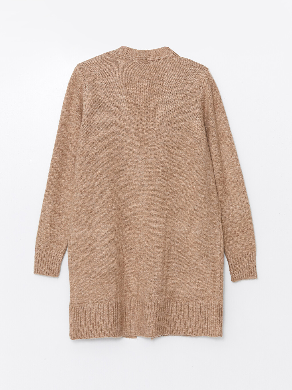 Shawl Collar Plain Long Sleeve Women's Knitwear Cardigan-6