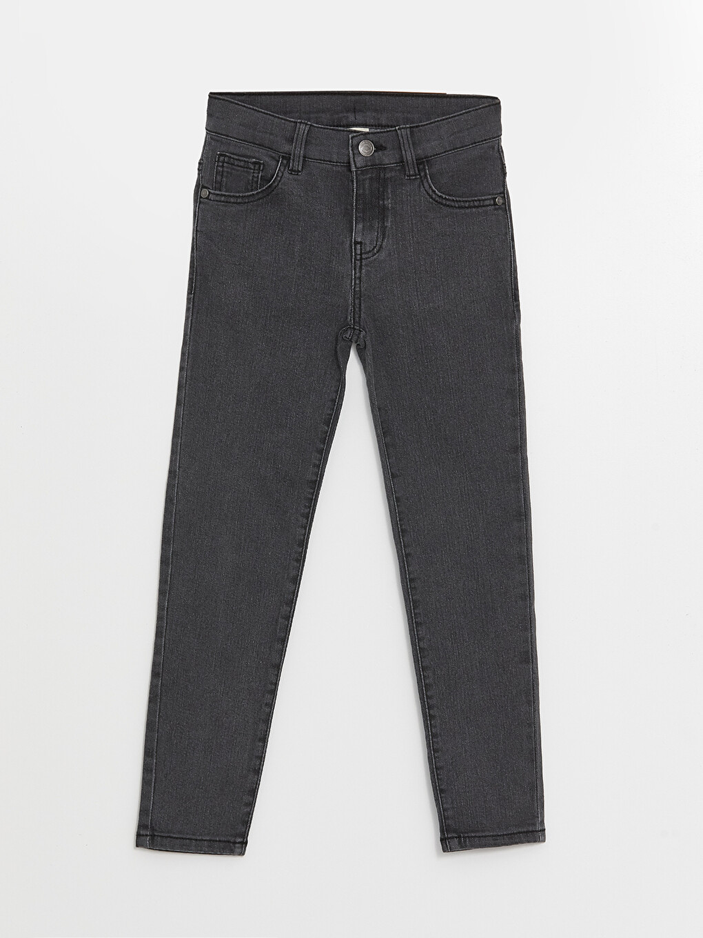 Adjustable Elastic Waist Boys' Jeans-1