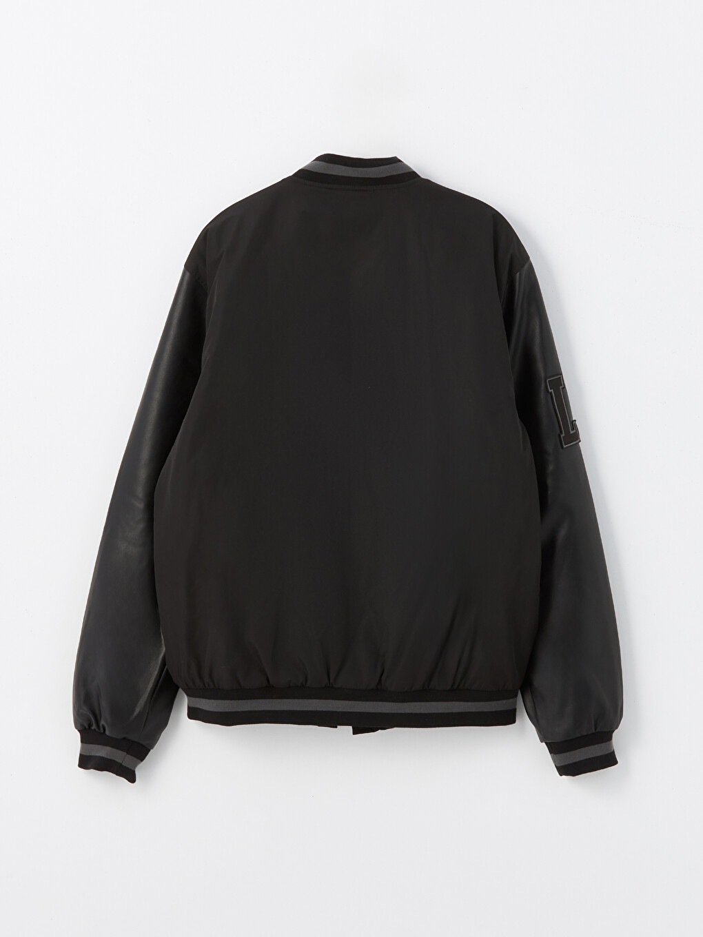 Manteau Pour Hommes À Col Université Coupe Régulière-6