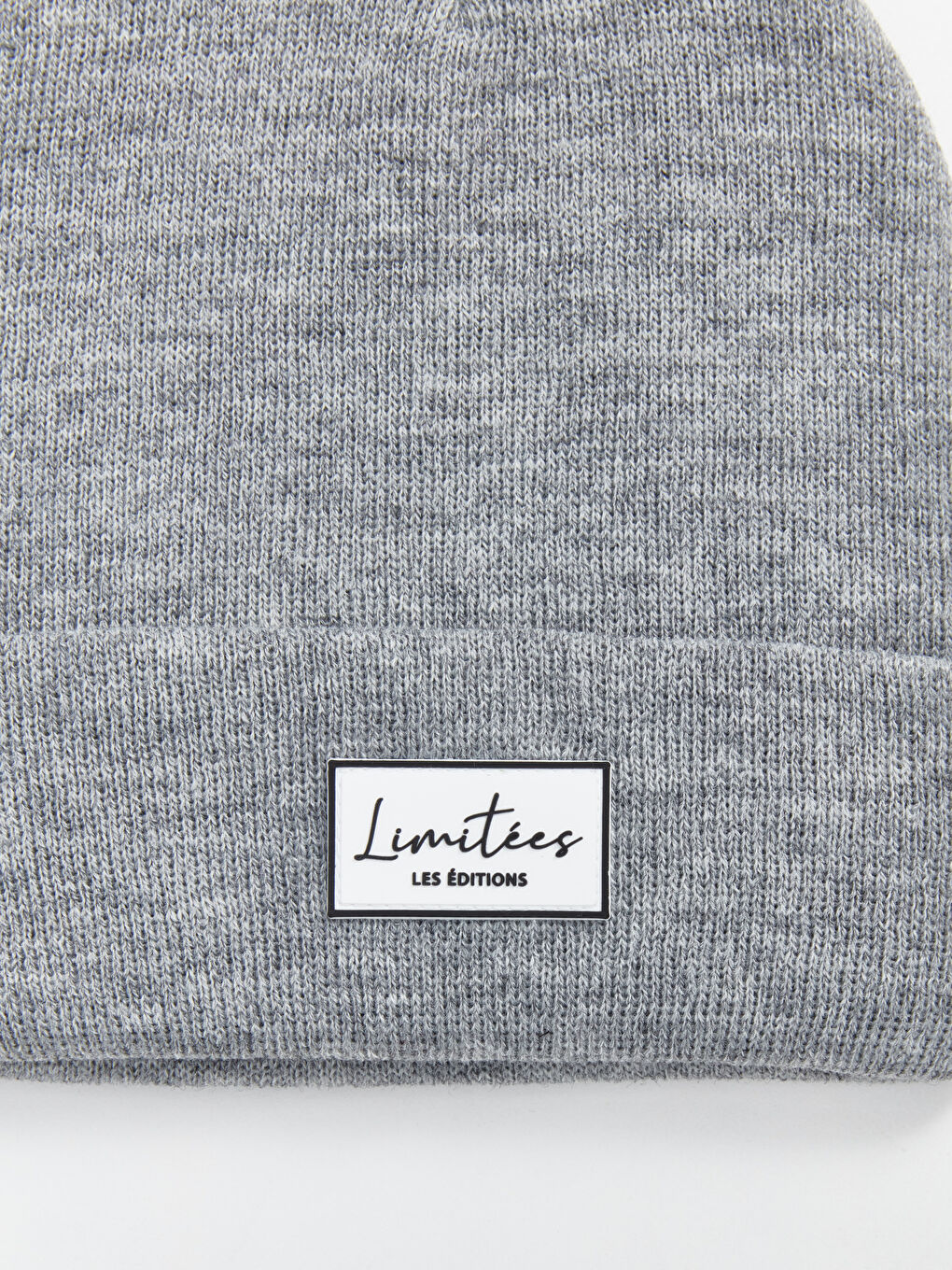 Men's Label Printed Knitwear Beanie-7