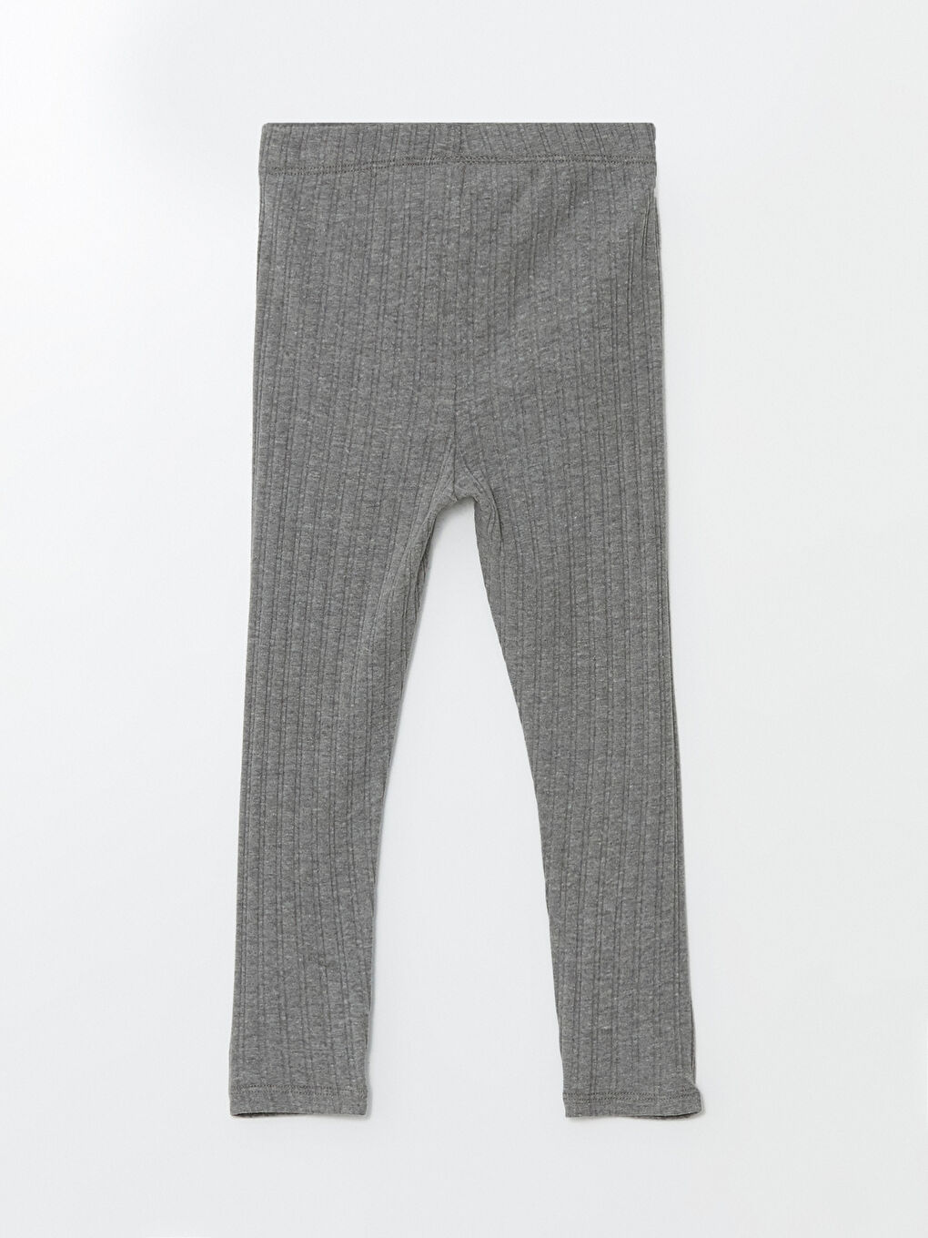 Elasticated Waist Basic Girls' Leggings-5