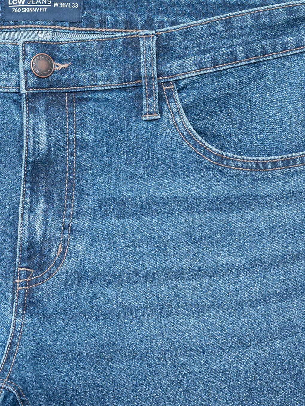 İndigo 760 Skinny Fit Erkek Jean Pantolon-2