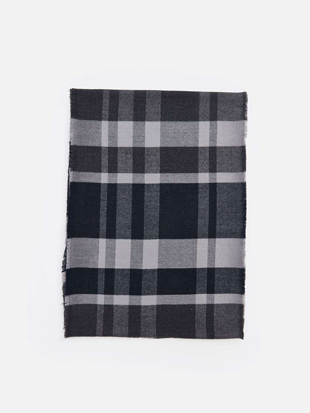 LCW ACCESSORIES Plaid Patterned Men's Scarf -W35905Z8-LKN