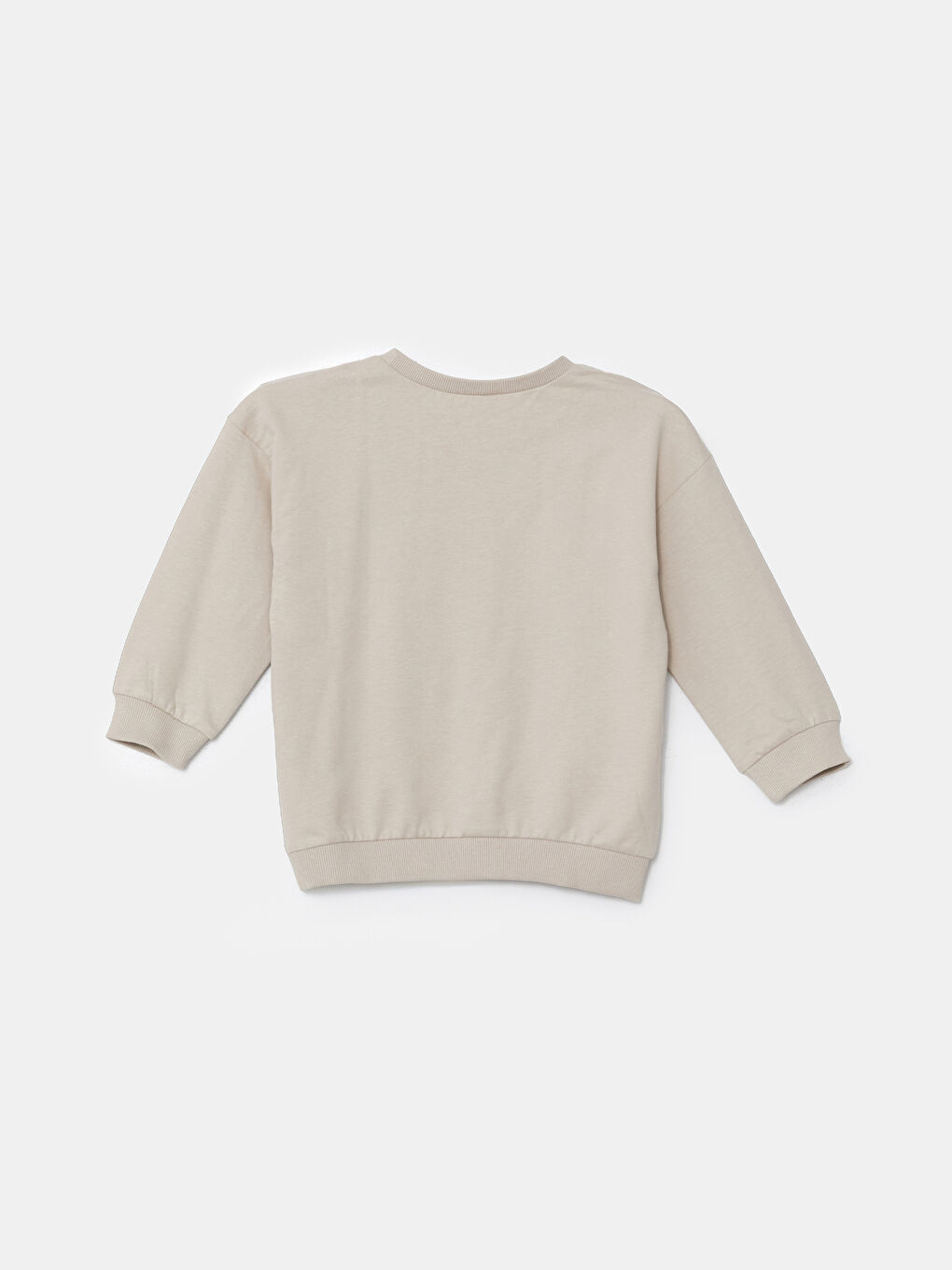 Gri Bisiklet Yaka Uzun Kollu Baskılı Erkek Bebek Sweatshirt ve Eşofman Alt 2'li Takım-12