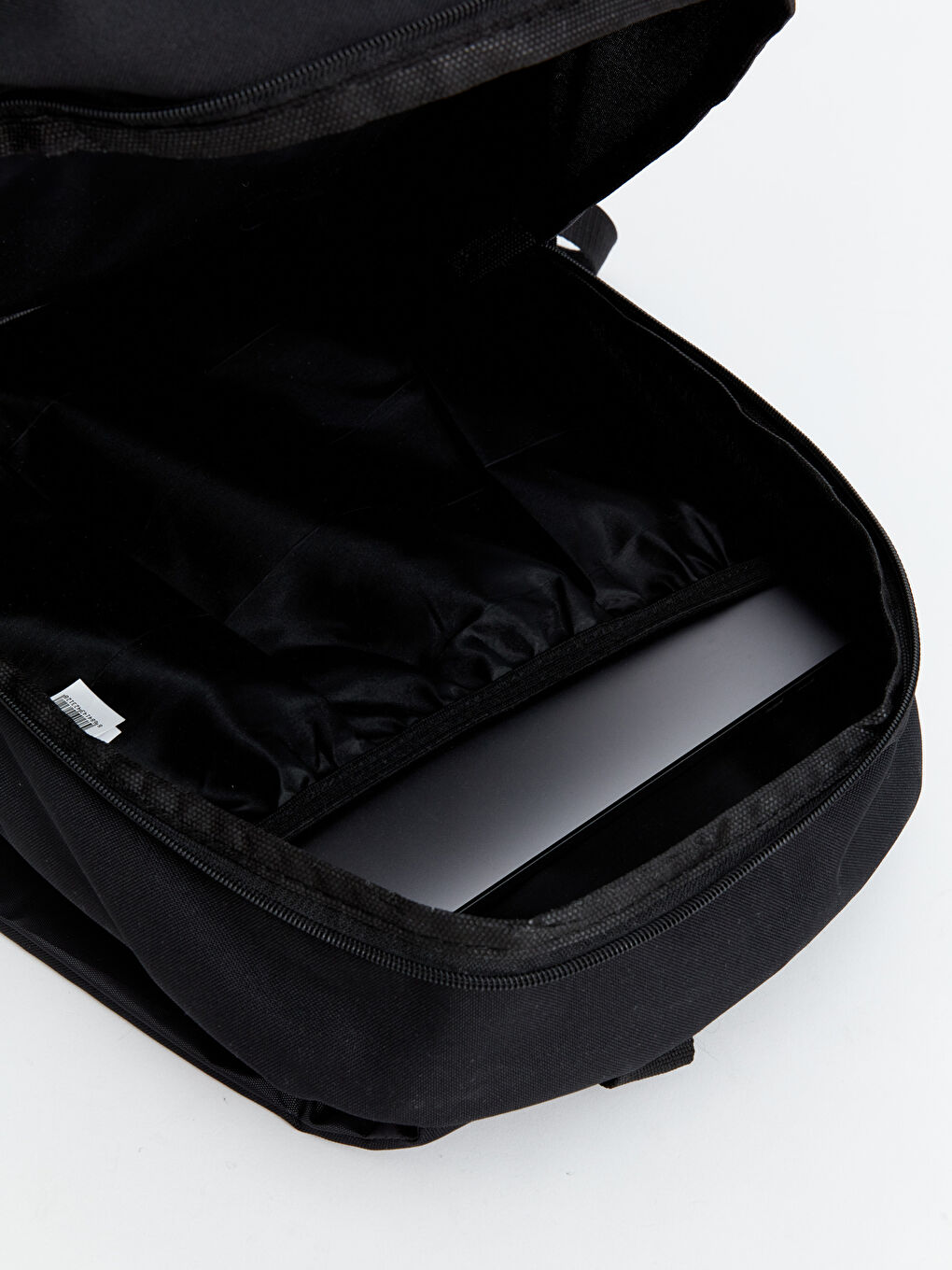 Siyah Laptop Bölmeli Erkek Sırt Çantası-7