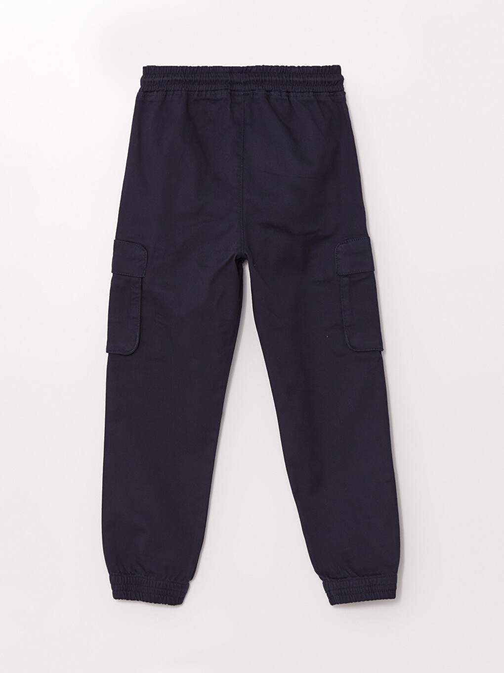 Elastic Waist Boys' Cargo Jogger Trousers-4