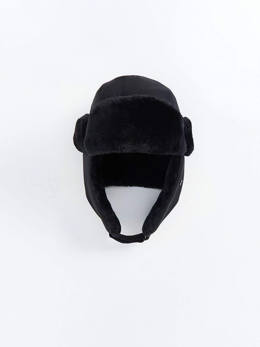 Fur Detailed Men's Ski Hat-1