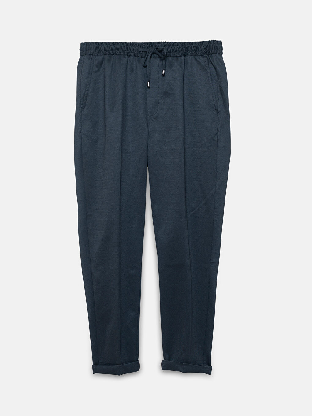 Belt Tie Detailed Straight Leg Trousers