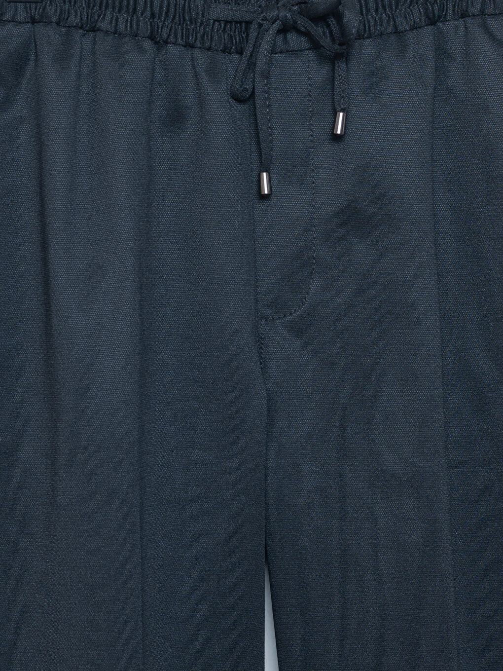 Belt Tie Detailed Straight Leg Trousers-2