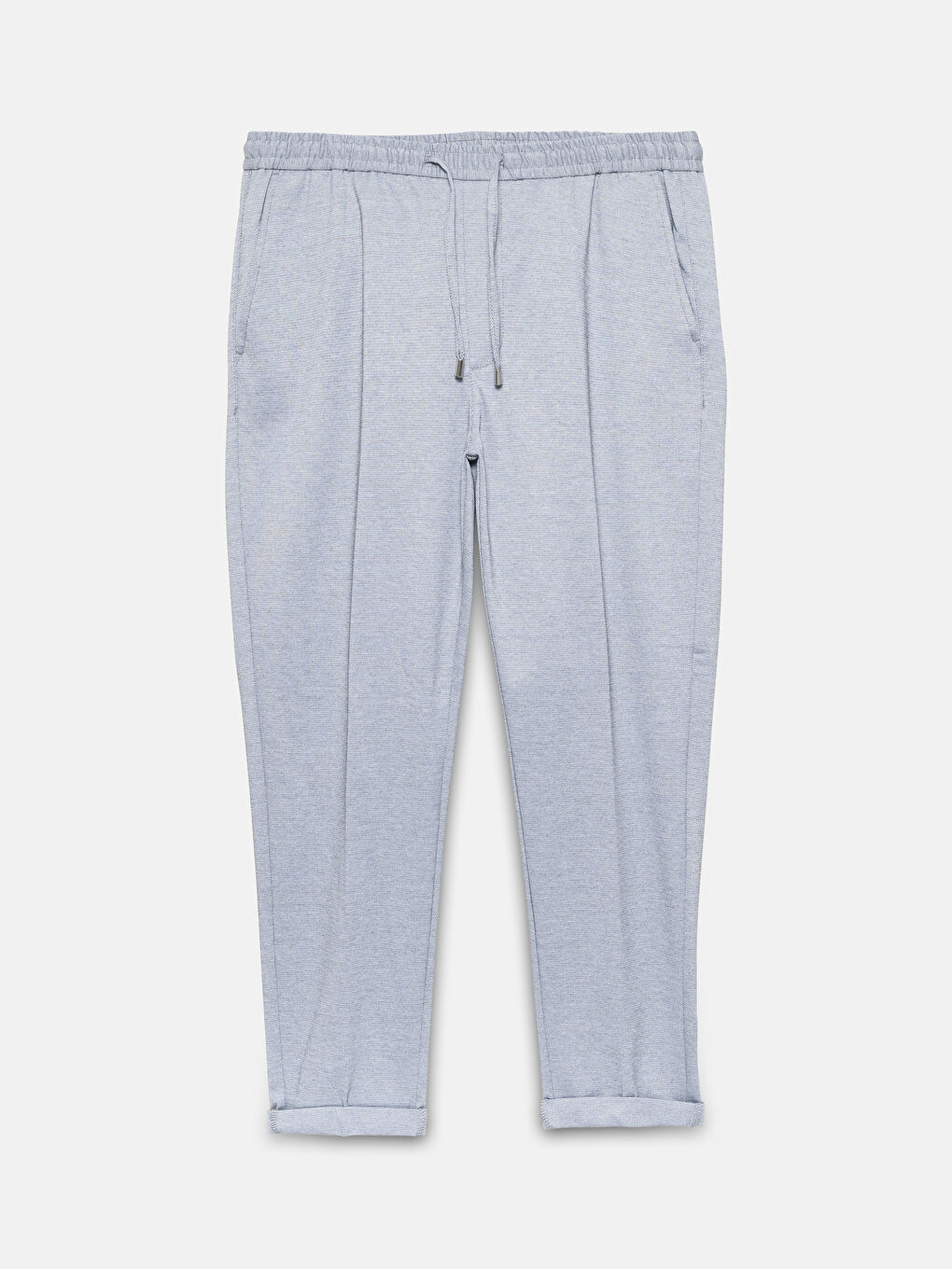 Pantaloni cu Detalii Curea și Picior Drept