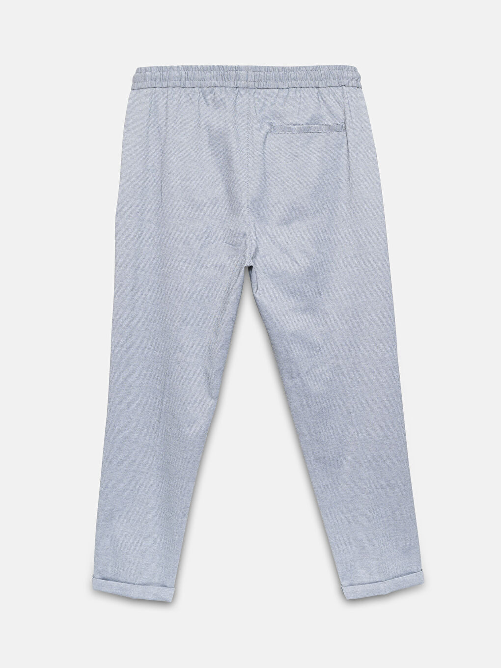 Pantaloni cu Detalii Curea și Picior Drept-1