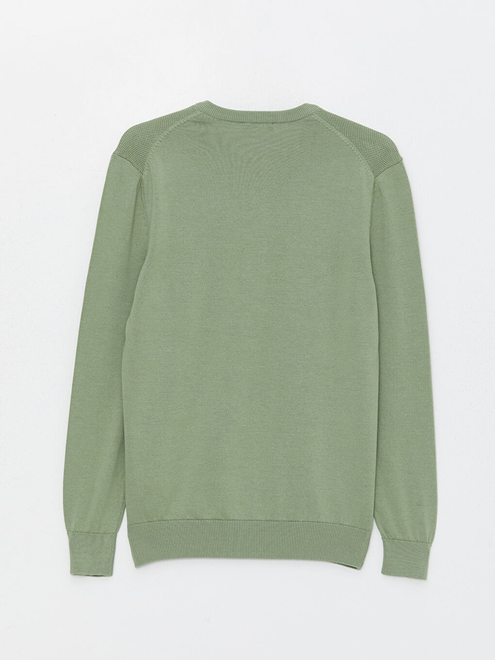 V Neck Long Sleeve Men's Knitwear Sweater -W40013Z8-GX7