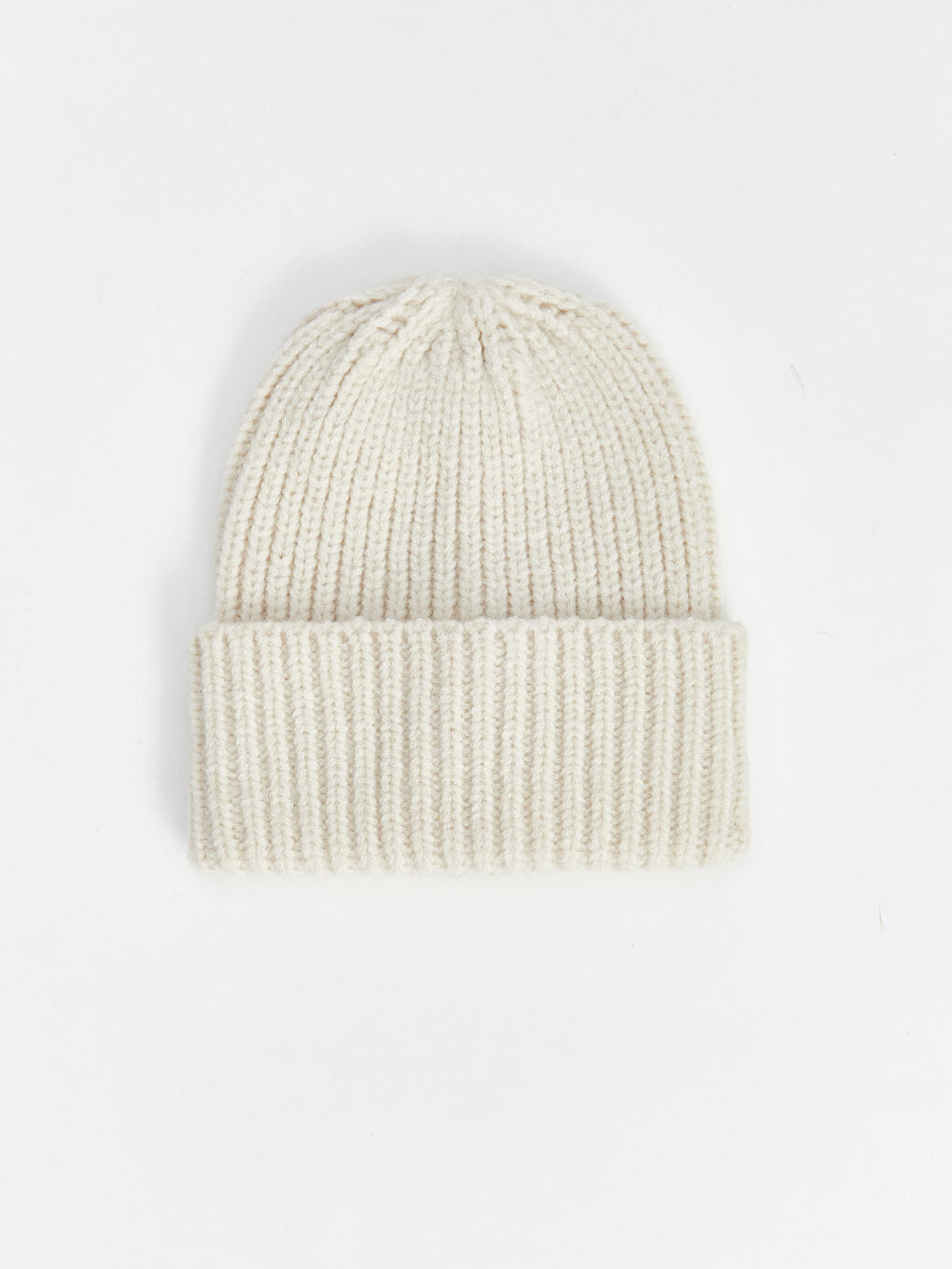 Ekru Basic Kadın Bere