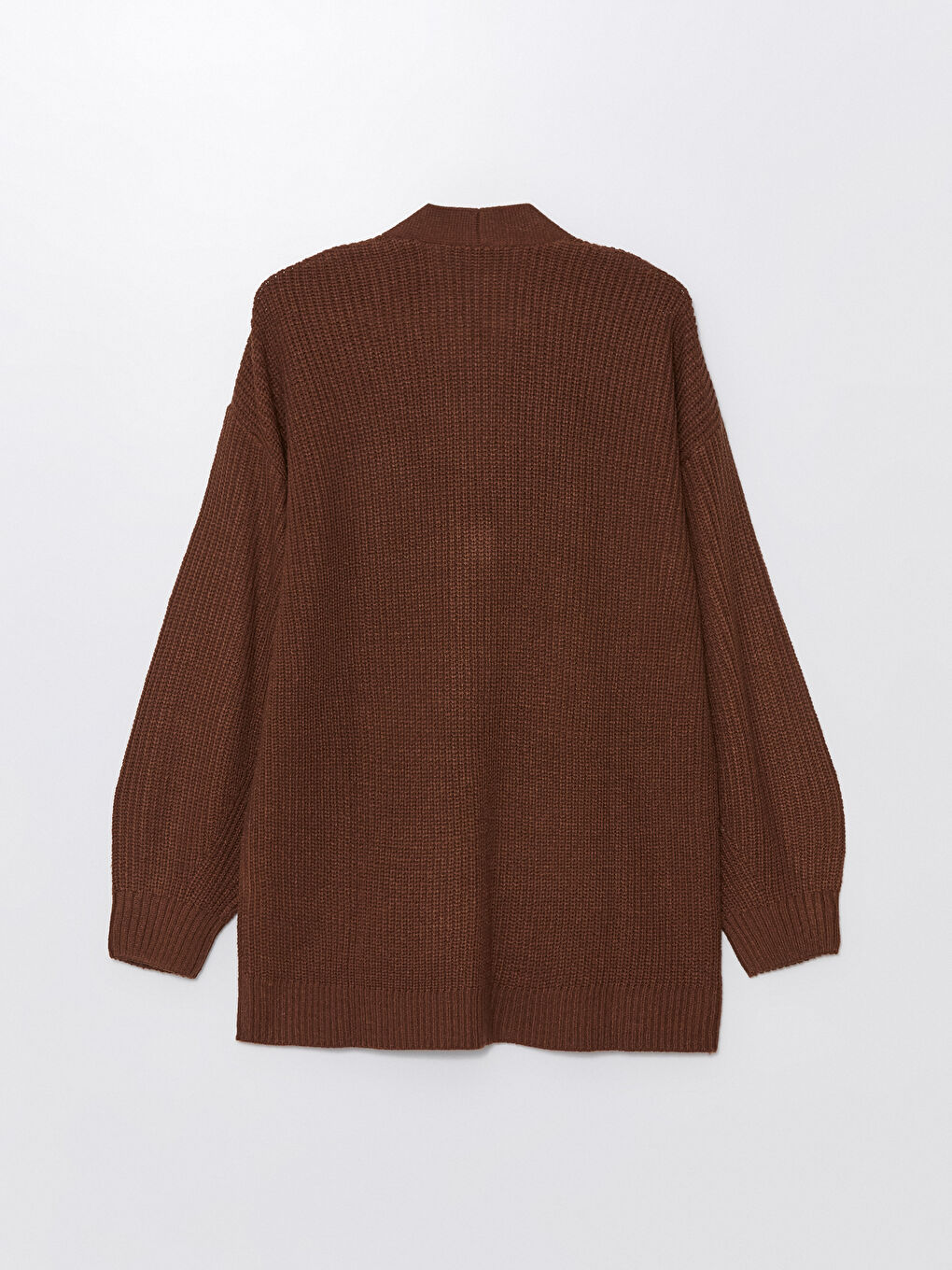 Cardigan en Tricot Oversize pour Femmes à Encolure en V-5