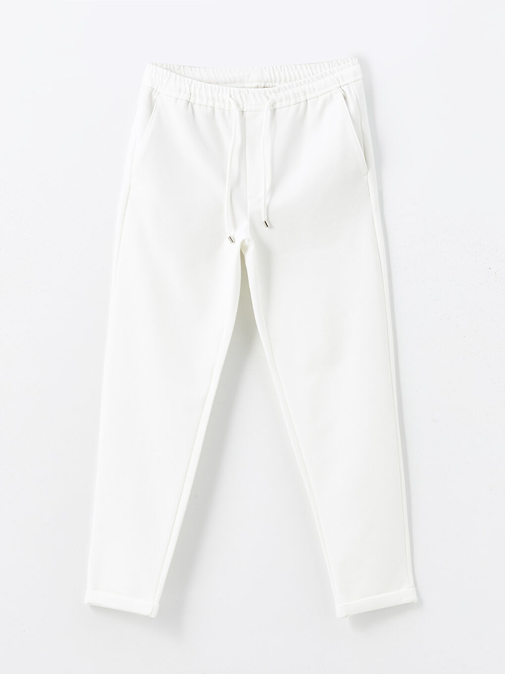 Ekru Slim Fit Erkek Pantolon-8