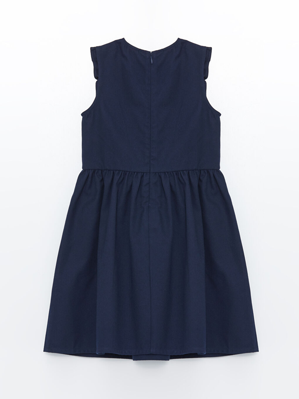 LCW Kids Crew Neck Girls' Dress -W40056Z4-HRC