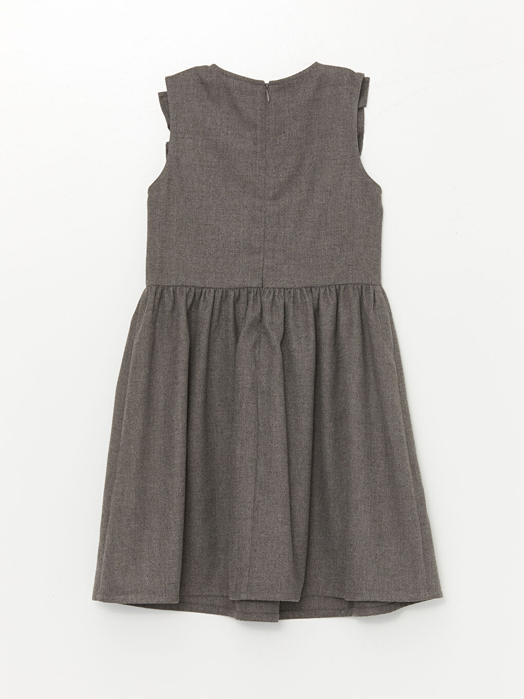 Crew Neck Girls' Dress-1