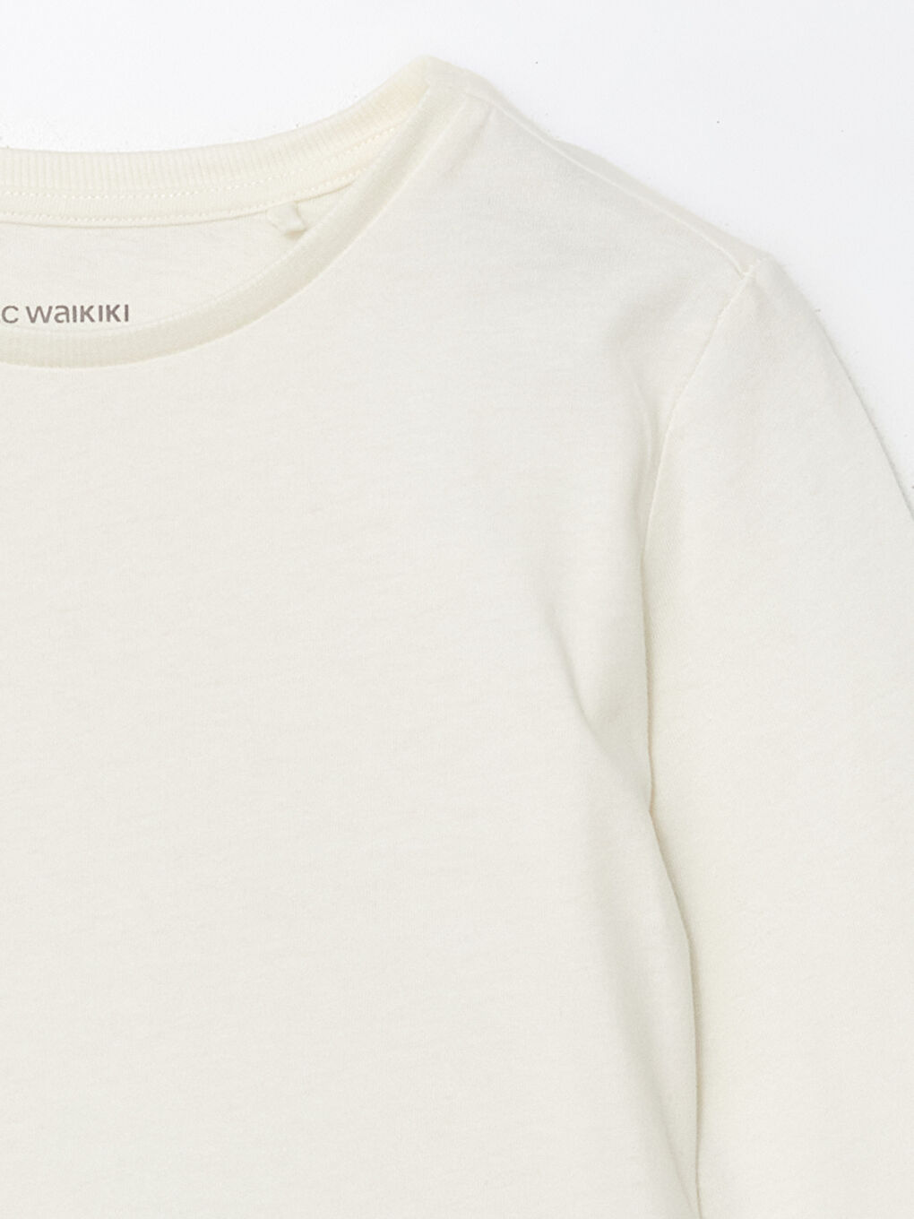 LCW Kids Crew Neck Basic Girls' T-Shirt -W40105Z4-FDV