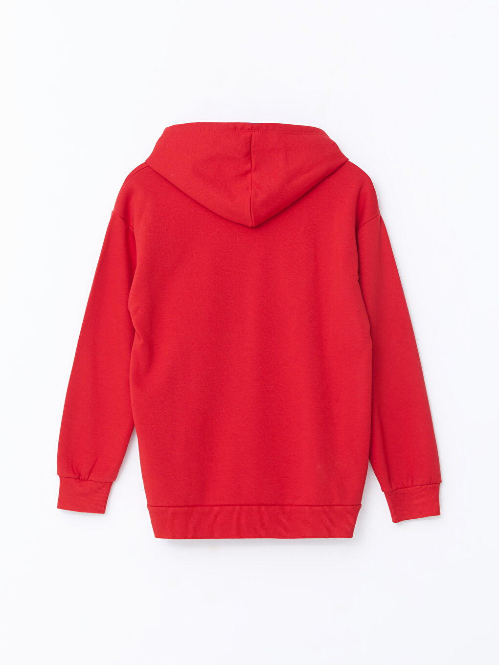 LCW Kids Kırmızı Kapüşonlu Kız Çocuk Sweatshirt - 1