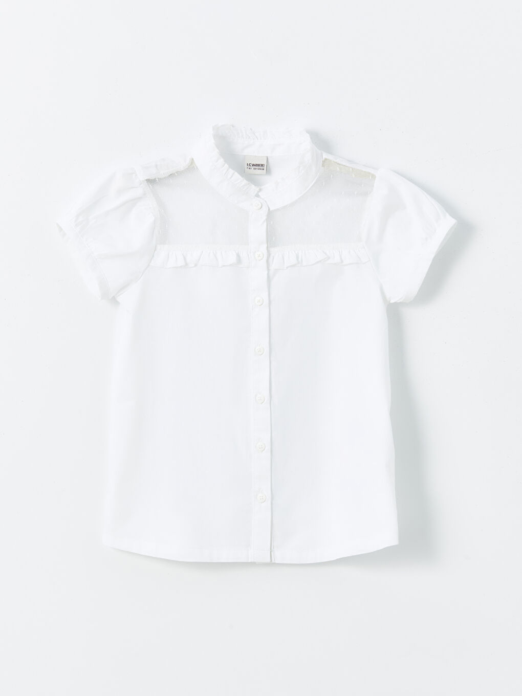 LCW Kids Kurzarmhemd für Mädchen -W40124Z4-Q6K
