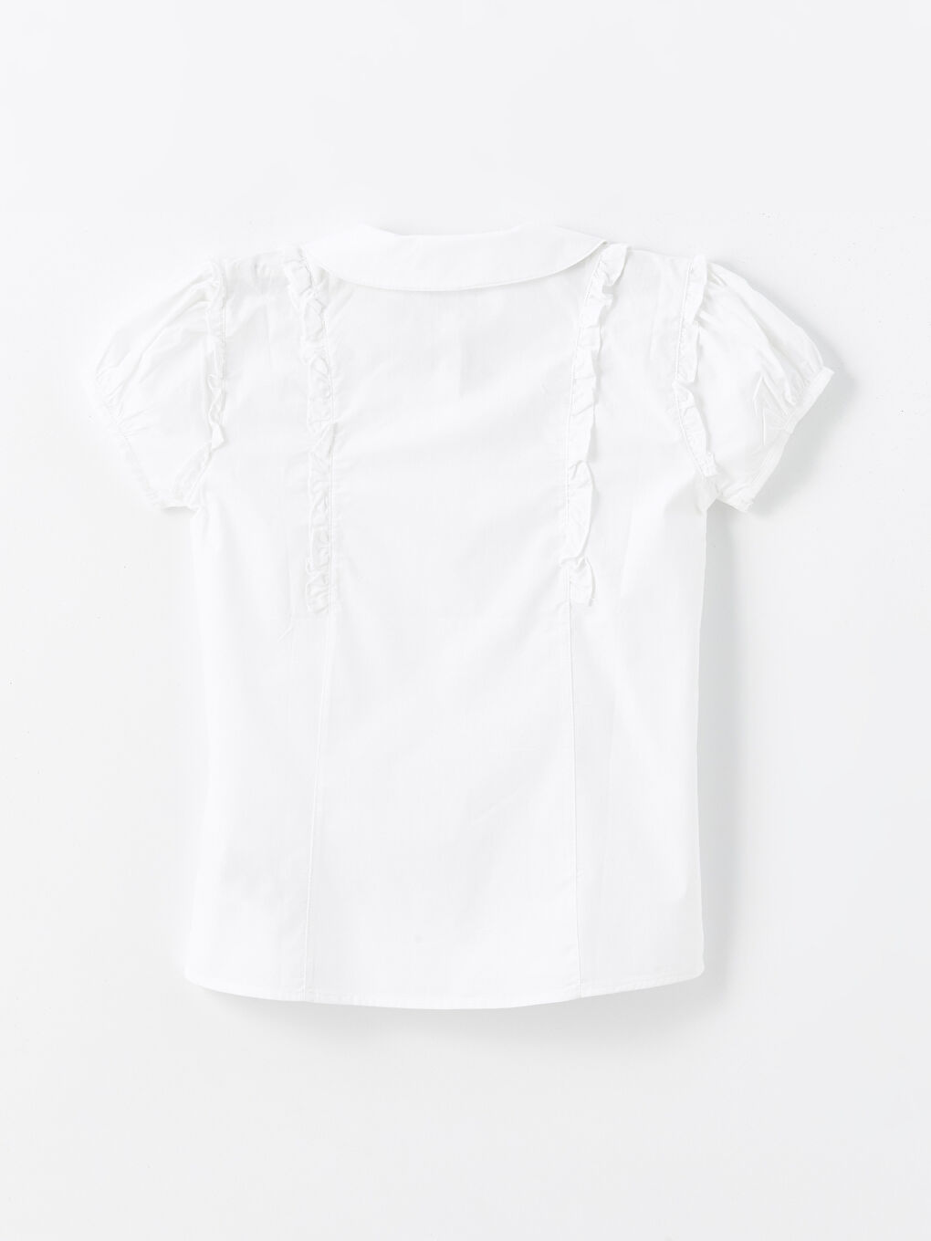 LCW Kids Girls' Short Sleeve Shirt -W40125Z4-Q6K