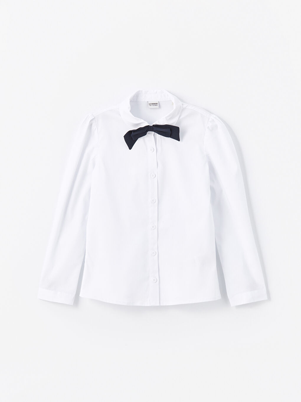 LCW Kids Basic Long Sleeve Girls' Shirt -W40137Z4-Q6K