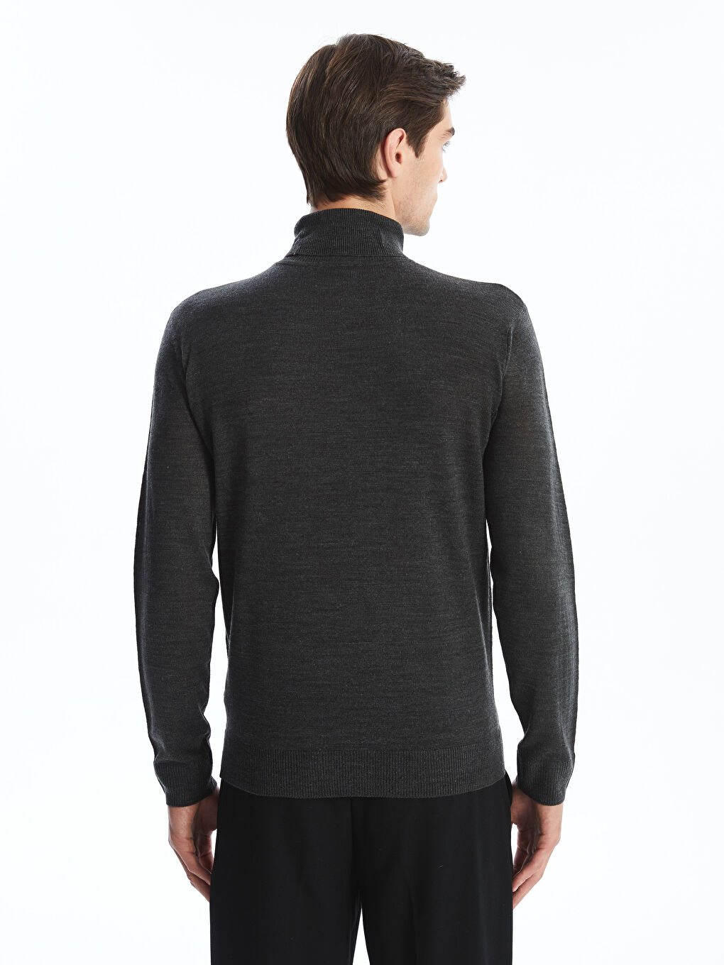 LCW Vision Rollkragen Langarm Herren Strickpullover -W40188Z8-L8N
