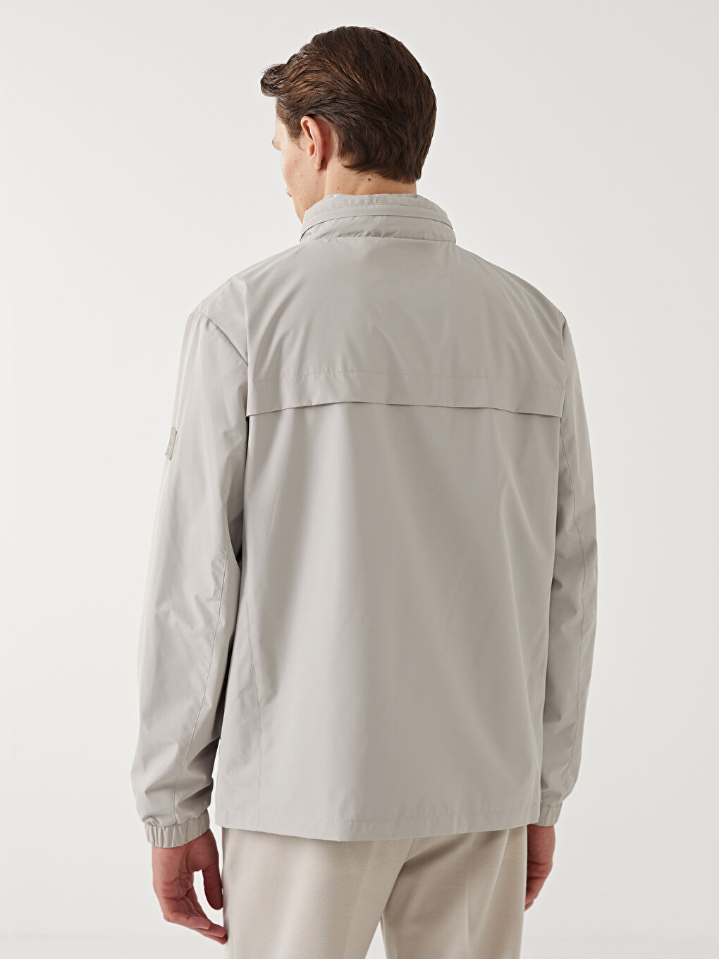 Standard Fit Hooded Men's Coat-5
