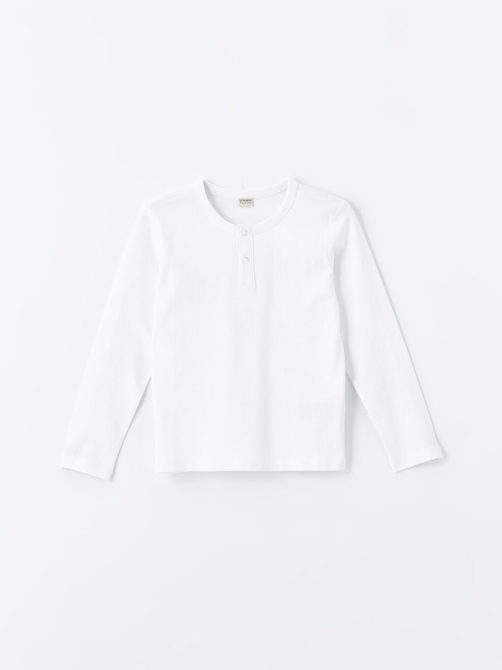 LCW Kids Crew Neck Basic Long Sleeve Boys' T-Shirt -W40410Z4-Q6K