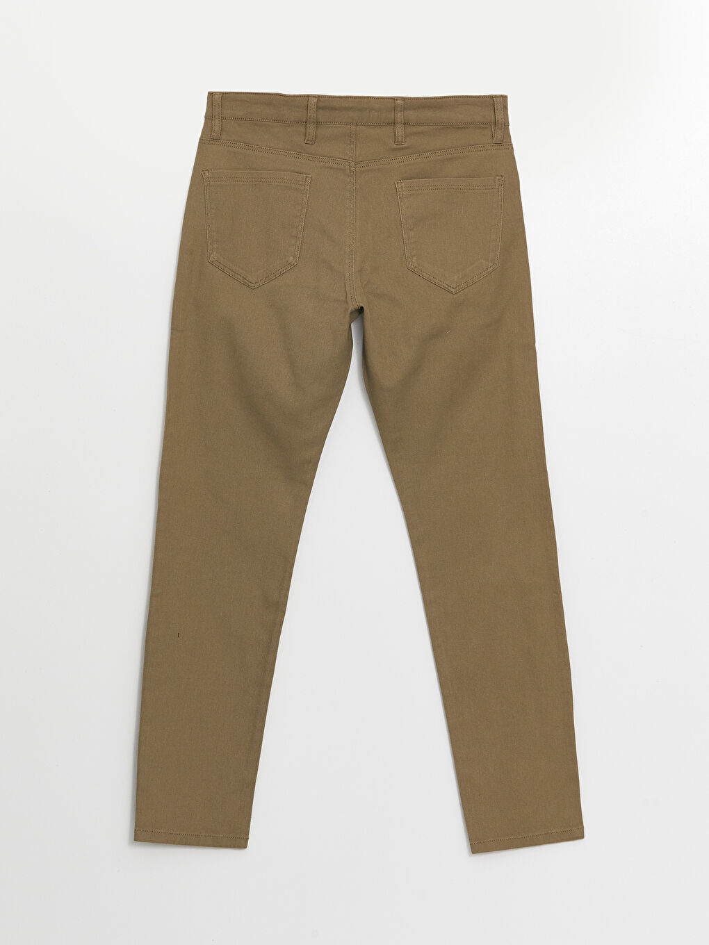 LCWAIKIKI Basic Bej Dar Kalıp Erkek Chino Pantolon - 6