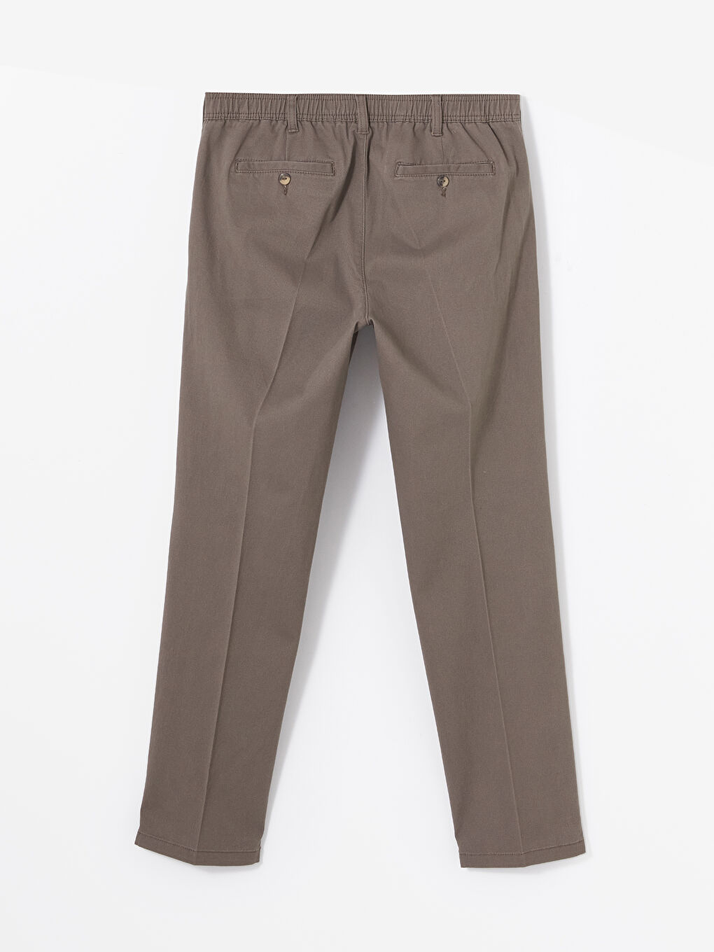 LCWAIKIKI Basic Kahverengi Standart Kalıp Erkek Chino Pantolon - 5