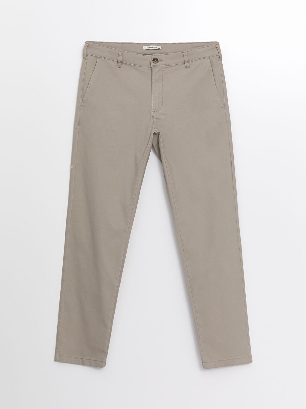 LCWAIKIKI Classic Bej Standart Kalıp Gabardin Erkek Chino Pantolon - 5