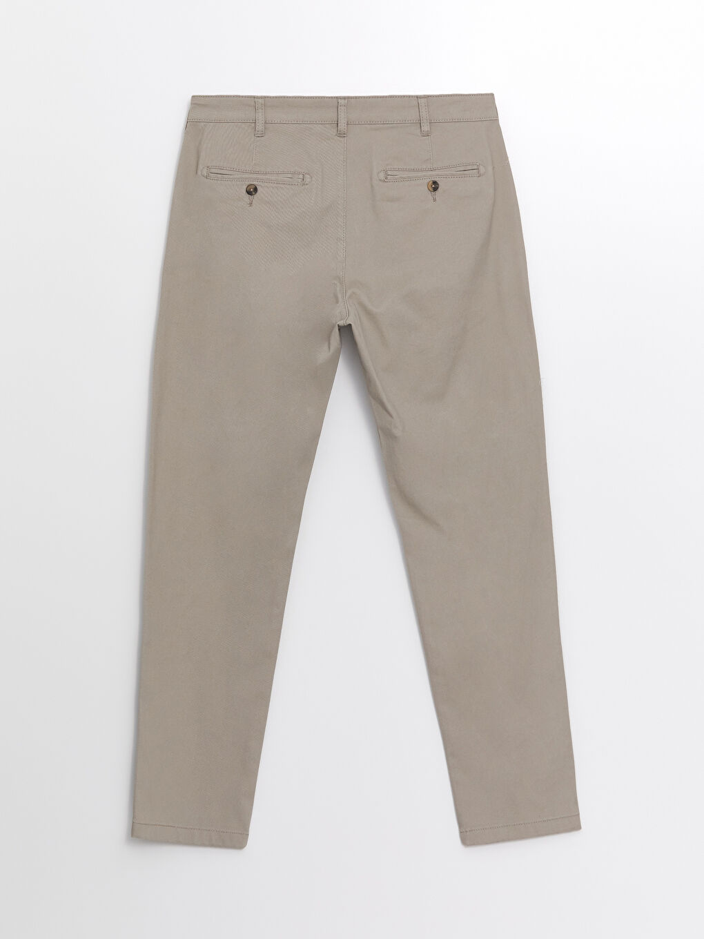 LCWAIKIKI Classic Bej Standart Kalıp Gabardin Erkek Chino Pantolon - 6