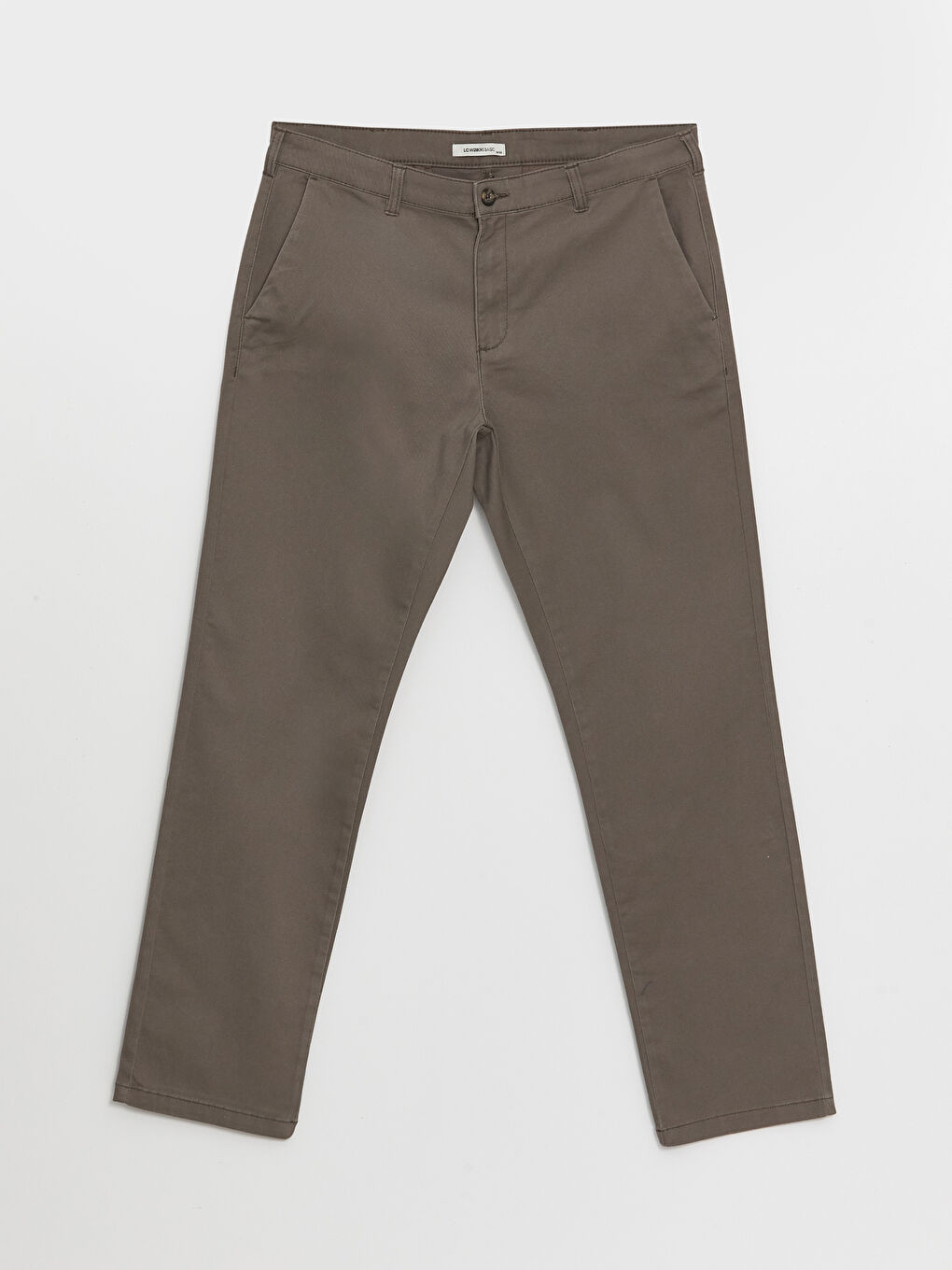 LCWAIKIKI Classic Standard Fit Gabardine Men's Chino Trousers -W40429Z8-KDE