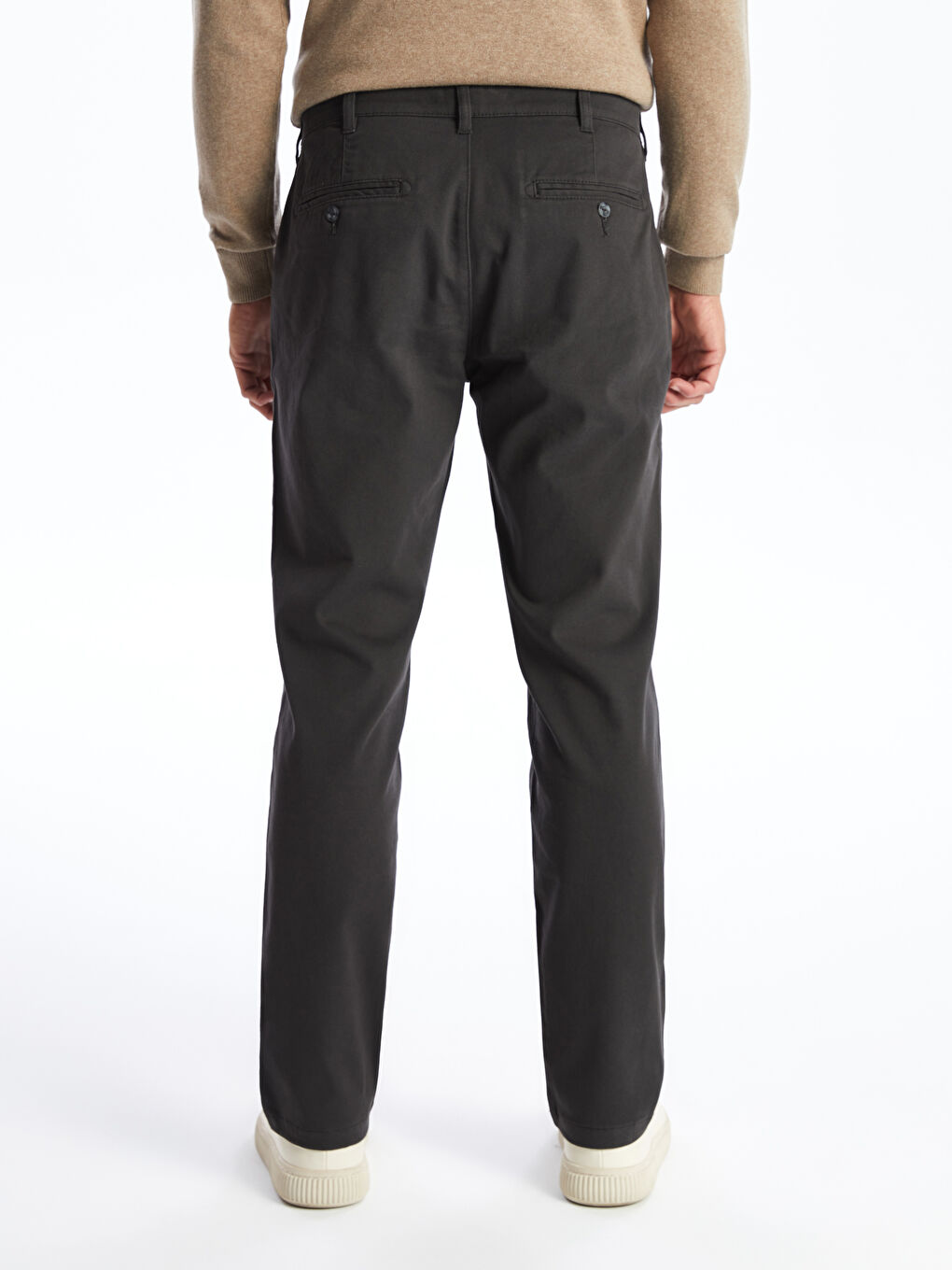 LCWAIKIKI Classic Standard Fit Gabardine Men's Chino Trousers -W40429Z8-S2L