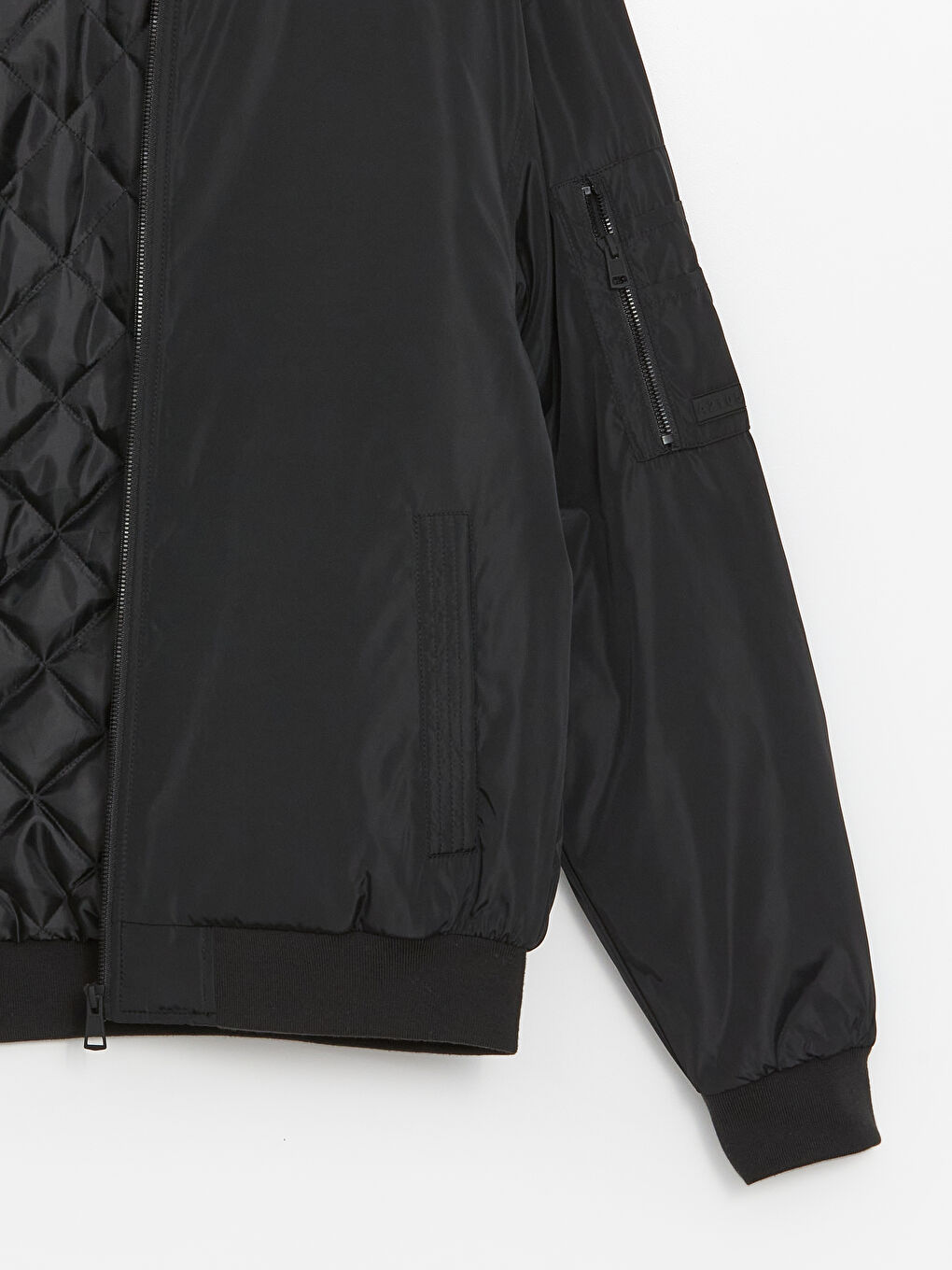 Rahat Kalıp Kolej Yaka Erkek Bomber Mont-8