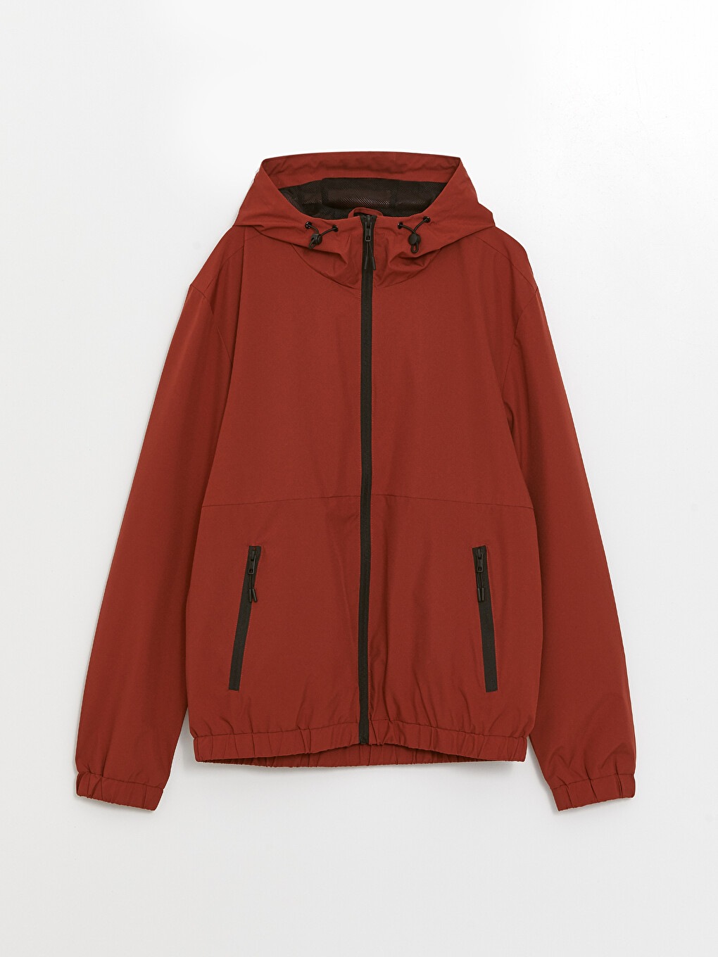 Standard Fit Hooded Men's Coat-5
