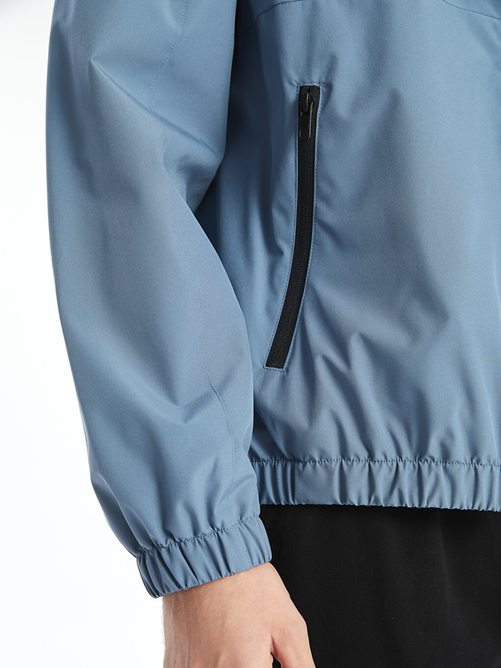 Manteau À Capuche Coupe Régulière Pour Hommes-2