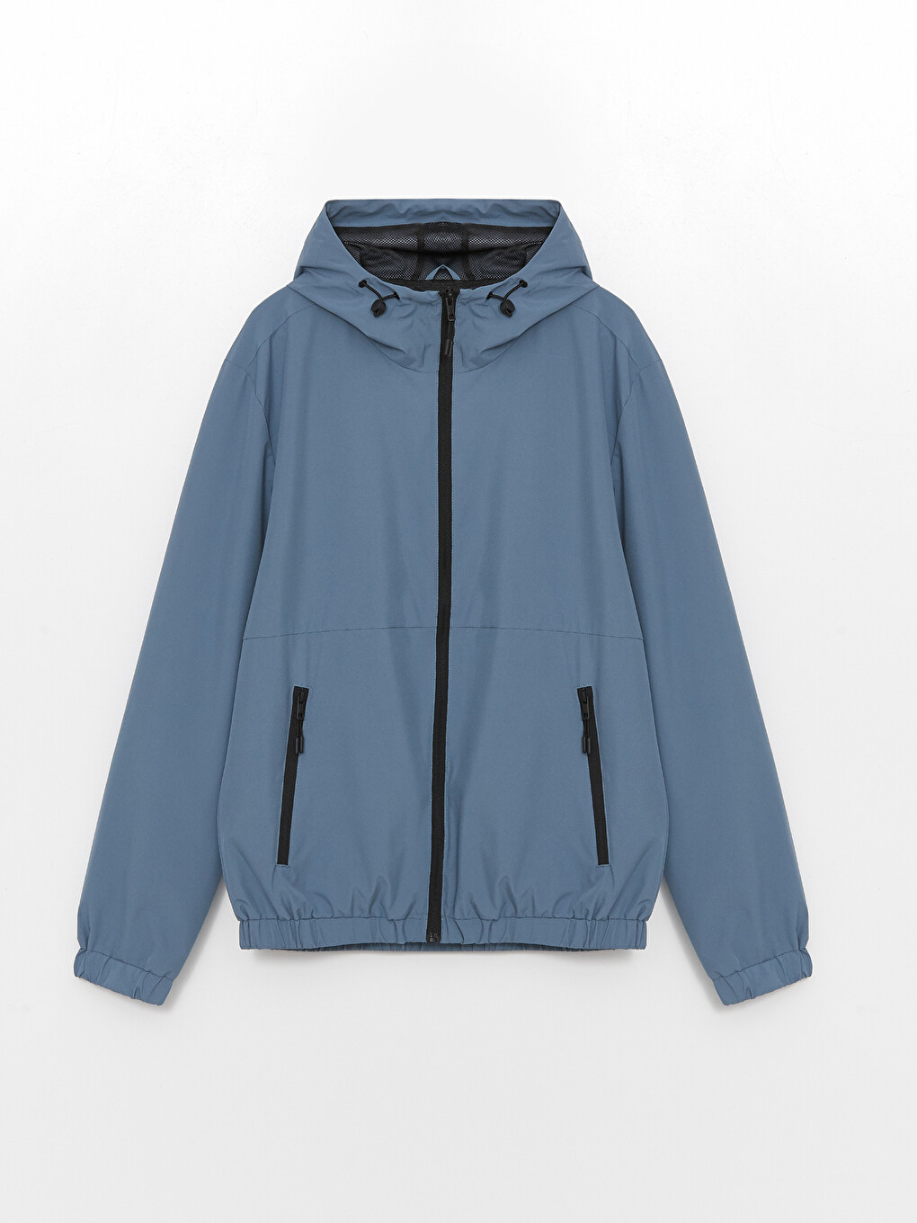 Manteau À Capuche Coupe Régulière Pour Hommes-5