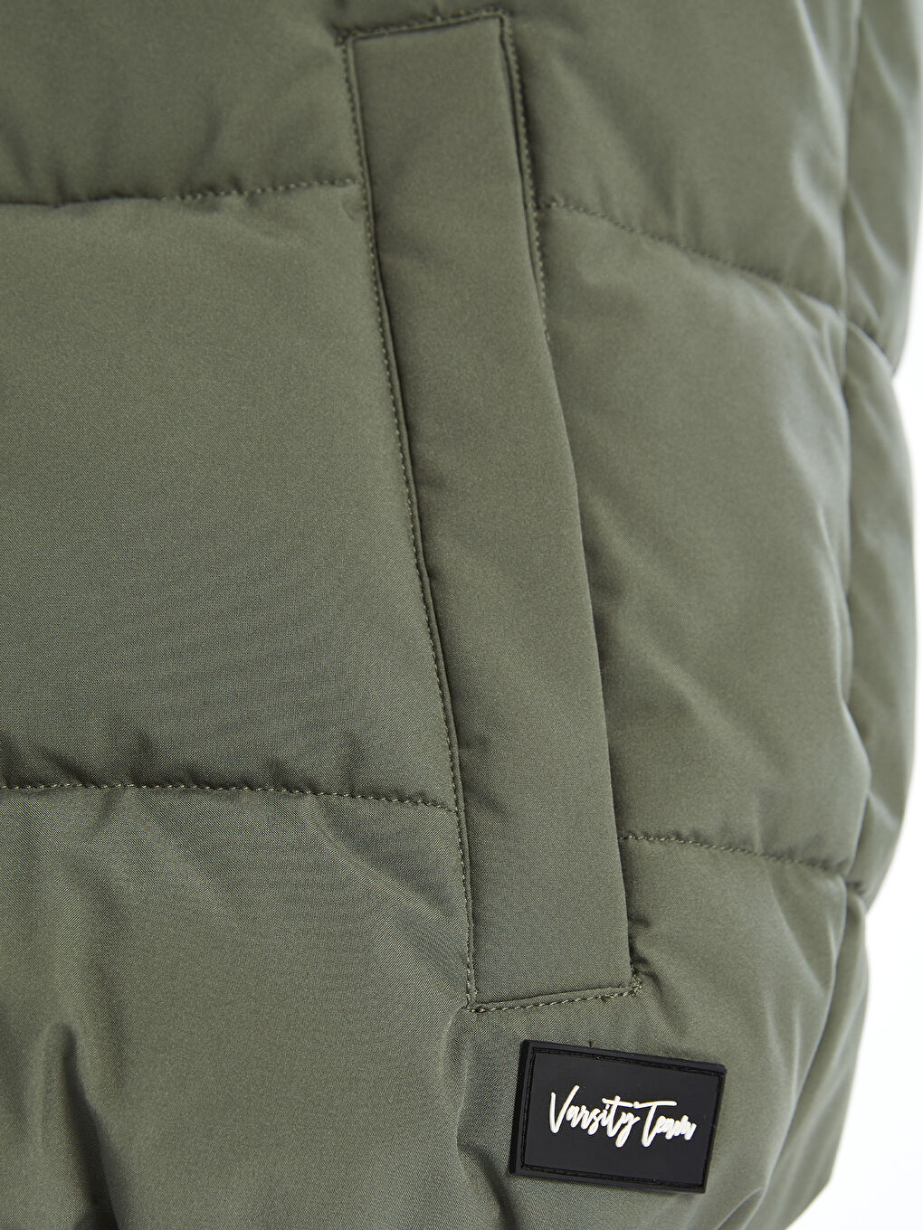 Regular Fit Hooded Men's Puffer Gilet-2