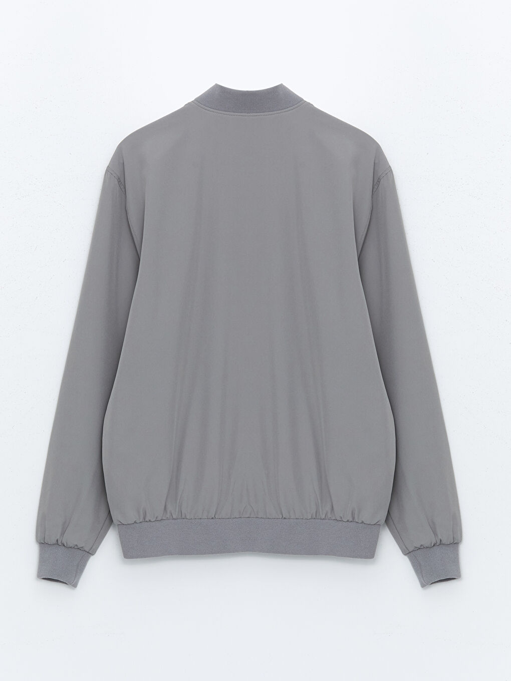 Standard Fit College Collar Men's Bomber Jacket-6