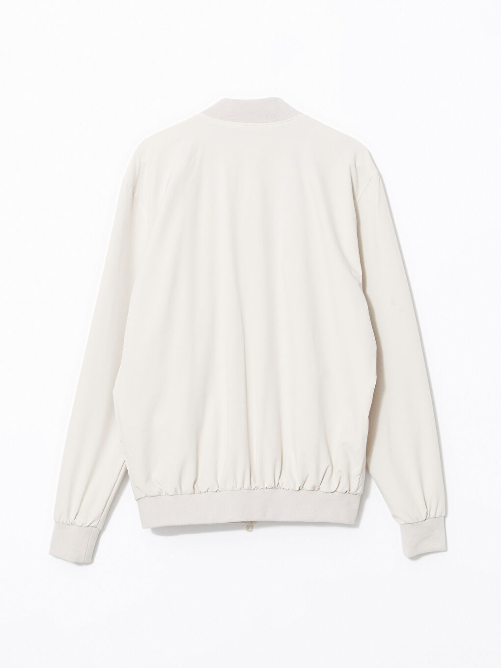 Standard Fit College Collar Men's Bomber Jacket-6