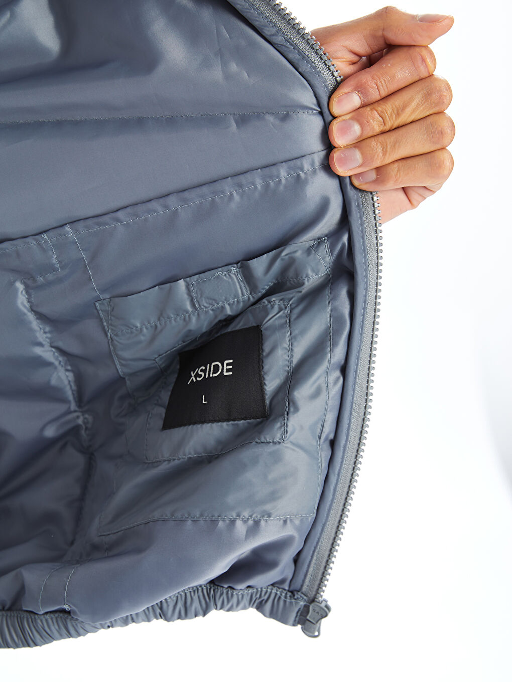 Slim Fit Hooded Men's Puffer Coat-3