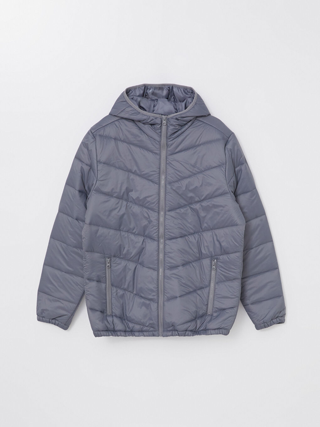 Slim Fit Hooded Men's Puffer Coat-5