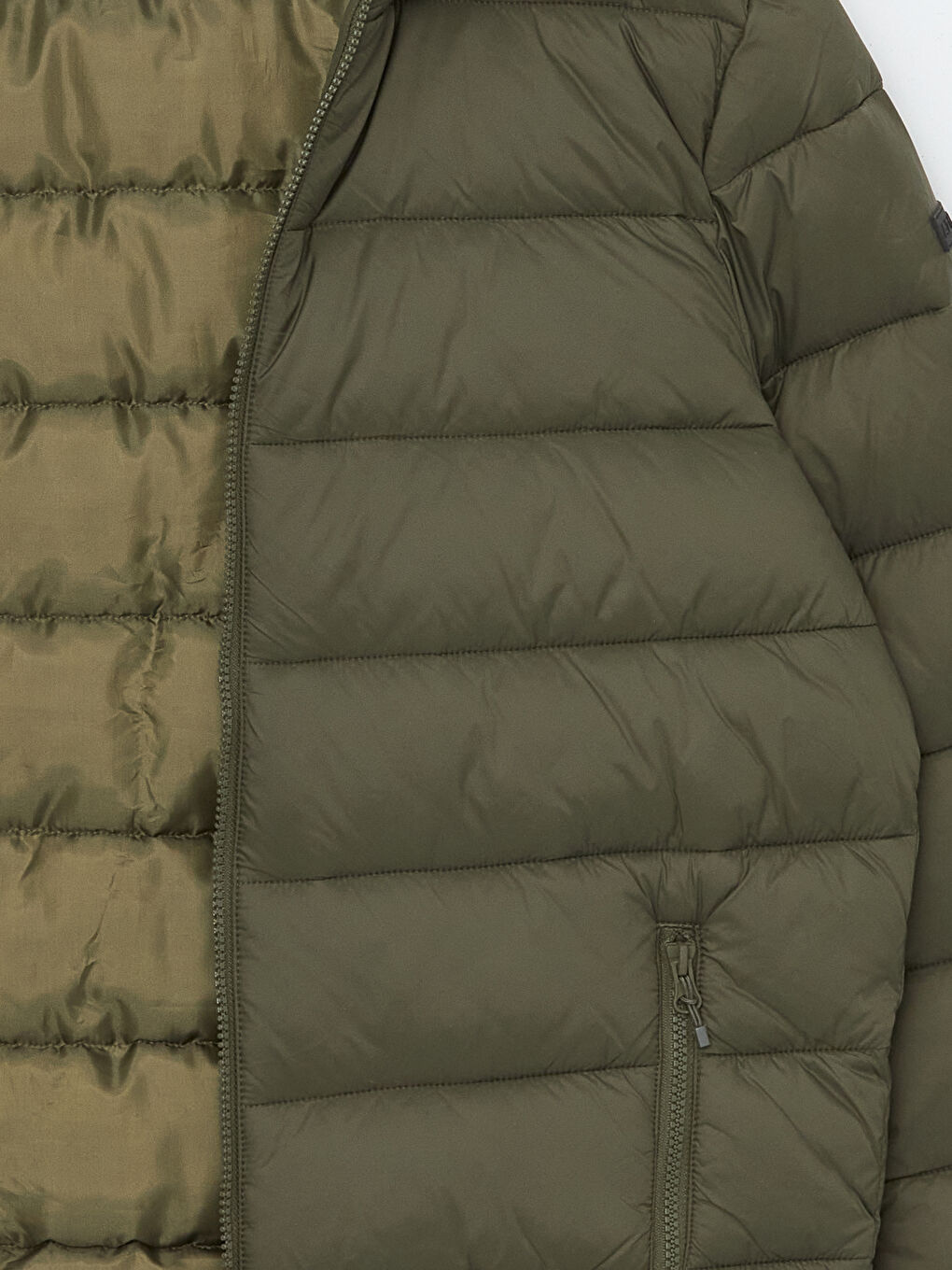 XSIDE Slim Fit Hooded Men's Puffer Coat -W40453Z8-HCZ