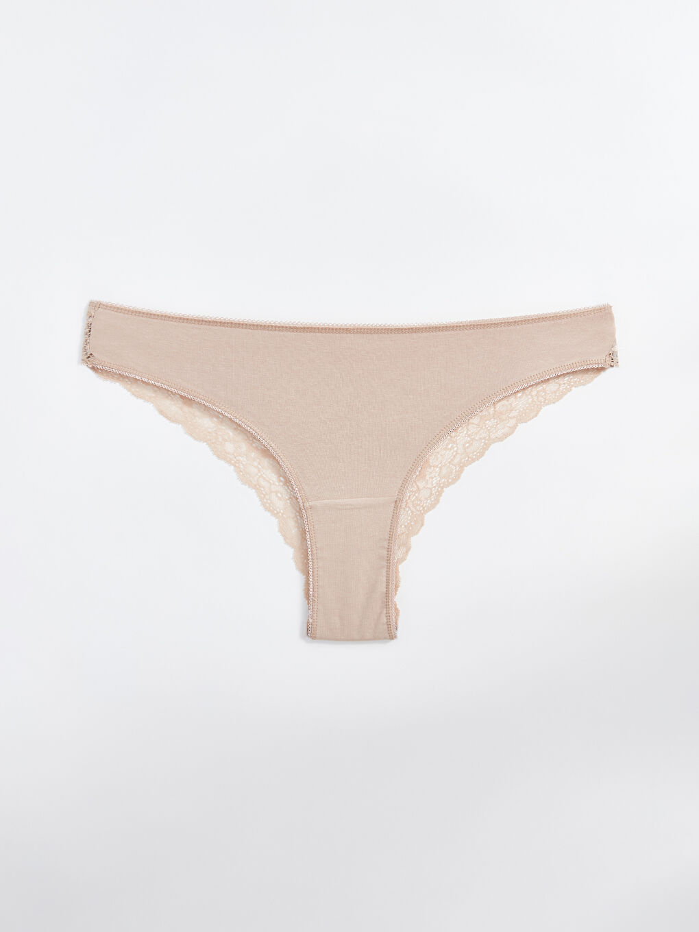 Pembe Düz Brazilian Külot