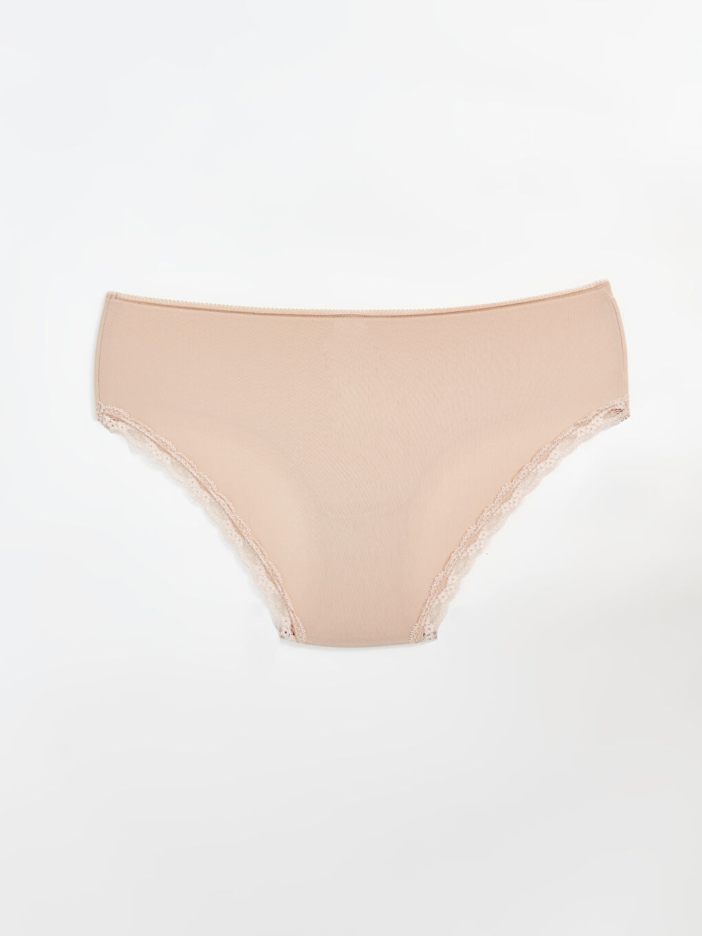 Pembe Dantel Detaylı Hipster Külot-1