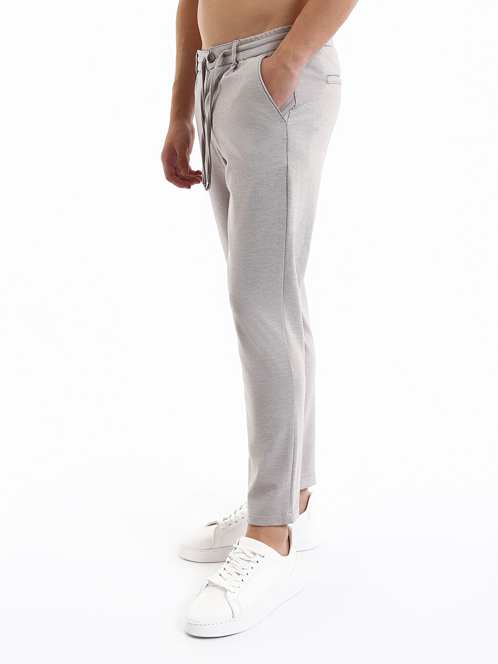 Slim Fit Men's Trousers-3