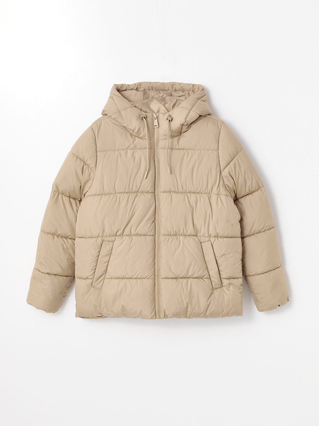 Hooded Women's Puffer Coat-5